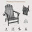 4 chaises Adirondack d'extérieur pliables-1674591191-1665090632