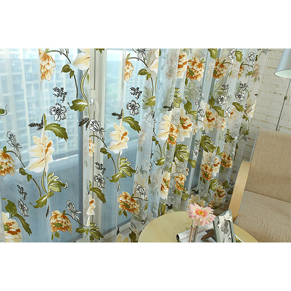 Robb Sheer Curtain Single Panel, White
