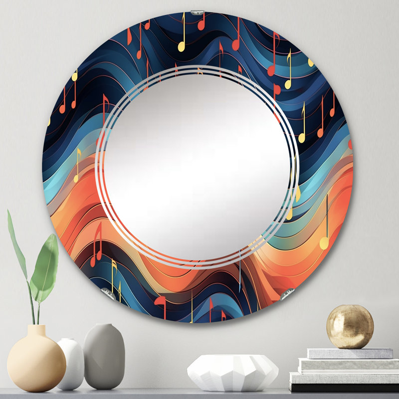 Miroir mural Pinos, 24 po x 24 po