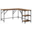 L-Shaped Metal Base Computer Desk-1111815561-1111815565