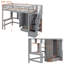 Loft Bed With Bookshelf,Drawers,Desk,And Wardrobe-109937341-109937342