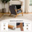 Fauteuil en chenille Mid-Century-134099076