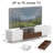 Jamah Modern LED TV Stands with Storage Entertainment Center