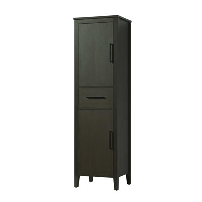 Armoire de rangement pour salle de bain 20 pouces en brun moka