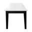Table de salle à manger, grande table de cuisine extensible de 106,3 po