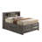 Champetre Bookcase Storage Bed-266042310-266042365