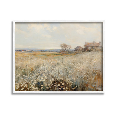 «Neutre Farmland Meadow», estampe numérique par RB