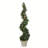 Arbre en spirale artificiel en forme de romarin vert-415720775