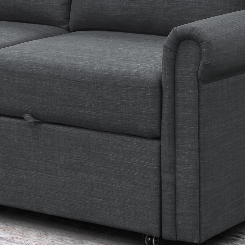 Three Posts™ Meriline Upholstered Sectional & Reviews | Wayfair