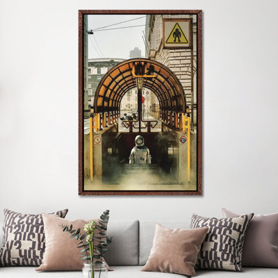 Astro Subway by Rob Hakemo - Print on Canvas