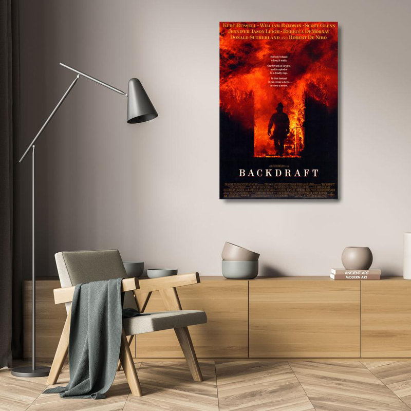 Backdraft, 24" H x 16" W