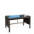 Outdoor Patio Furniture 1 Coffee Table With Clear Tempered Glass