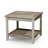 Outdoor Side Table With Open Storage Shelf