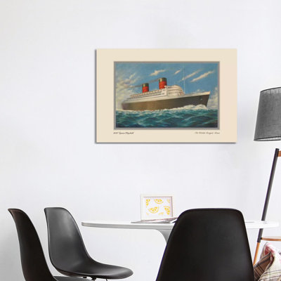 Vintage Cruise II by Unknown Artist - Wrapped Canvas Painting