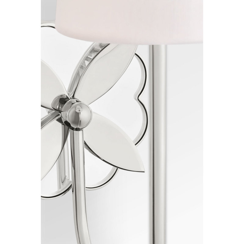 Spencer 14 Sconce, Polished Nickel