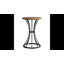 Round Metal Base Dining Table-1714403969