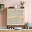 Armoire de rangement étroite pour chaussures