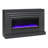 Rene Electric Fireplace Mantel 65" TV Stand with Multi-Color Flame and Crystal Ember Bed-103699383