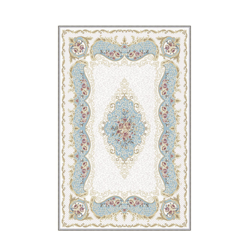 Stylish Hall Carpet 2.6 x 9.8 Feet - 100% Polyester, 0.04 in Pile Height | Antibacterial, Non-Slip PVC Felt Dot Underside | Machine Washable, 3D Digital Print | Perfect for Home Entryways & Living Spaces