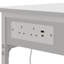 60cm W Steel Bedside Table-1312130065