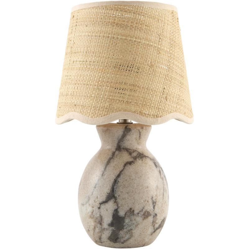 Lampe de table Gratz, Brun, Brun