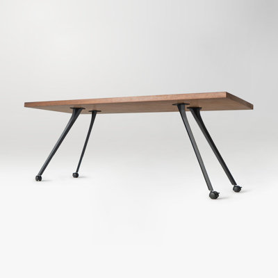 Compa Metal Dining Table Legs with Casters