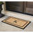 Danielian Rubber Coir Classic Border Monogrammed Doormat  24" x 48" Non-Slip Outdoor Door Mat-1237330181