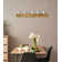 Tablette d'appoint en bois massif Britan