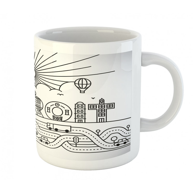 Grande tasse à café détroit