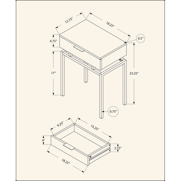 Dimensions du produit