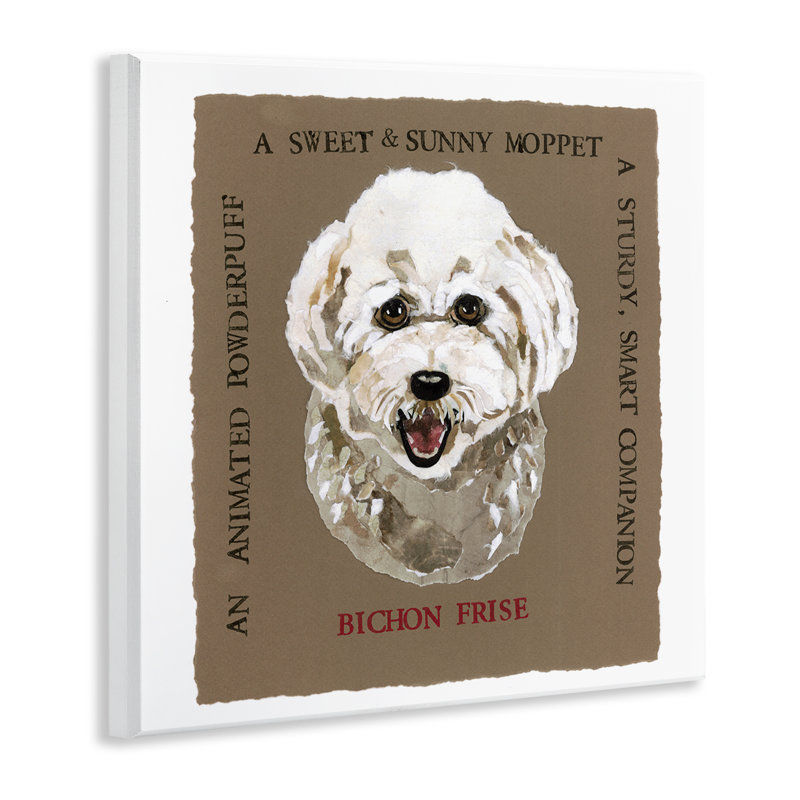 «Fun Bichon Frise Expressions» par Nancy Overton