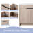 Kinslie 36'' Single Bathroom Vanity with Ceramic Top，2 Soft Close Doors and 1 Adjustable Shelf-1395029580