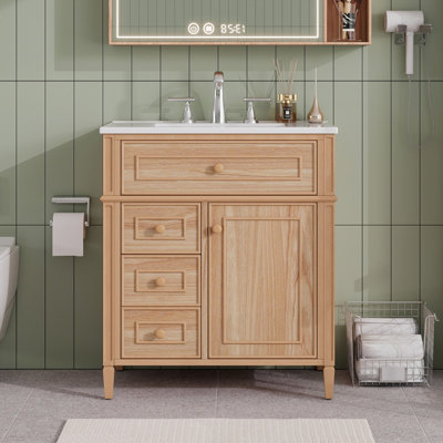 30" Bathroom Vanity with Sink