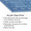 Impression sur plan en verre acrylique Tesla Model 3 (Long Range)-87923248