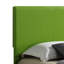 Lit simple Apple, 47 po de hauteur x 41 po de largeur, 81 po de profondeur, de fabrication en polyuréthane, facile à entretenir, nécessite un ensemble de fondation ou de lattes pour se détendre et se reposer de bonne qualité, en similicuir, convient aux petites pièces-1141049205
