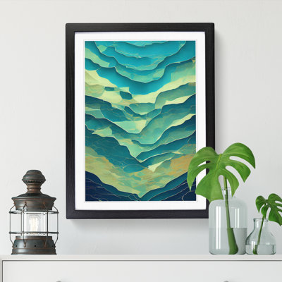 Seascape Abstract Vol.4 - Single Picture Frame Painting