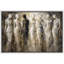 Œuvres abstraites, diverses silhouettes d'humains, impression sur toile encadrée-126031727-126031722