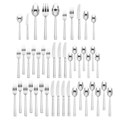 Fair Harbor 45 - Piece Stainless Steel Flatware Set - Service for 8