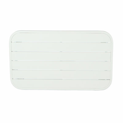 Steel 4-Pieces Coversation Set, Off White+Grey