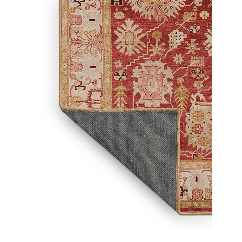 Gosdantin Oriental Indoor Rug, Rectangle 7' x 9'