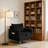 Upholstered Arm Accent Chair with Storage and Pocket-109107158