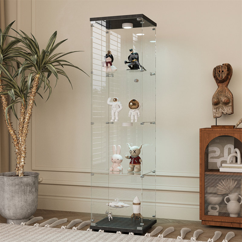 Vitrine en verre trempé