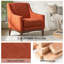 Fauteuil Arshanti avec pieds en bois massif-76353537
