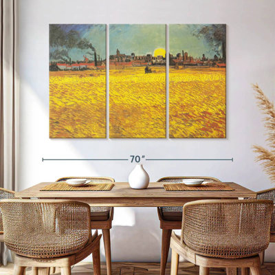 Alvord Wheat Field At Sunset