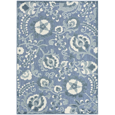 Gregori Floral Farmhouse Area Rug