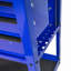 Chariot à outils multifonctionnel à 3 tiroirs avec roulettes et plateau en bois-846686909
