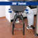 Adjustable Hydraulic Shop Stool, Garage Bar Stool, 29 in to 33.86in, 330-Pound Capacity