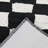 Kieffer Black Abstract Checkered Area Rug-1322194577