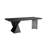 Minimalist Smoked Wood Rectangular Desk-109011817
