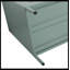 Meuble-lavabo simple 30 po avec plateau en céramique Evangelyn-2056208358